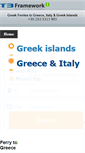Mobile Screenshot of hellasferries.gr